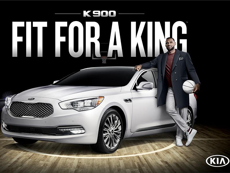 Union County Kia K900 Fit for a King Lebron James