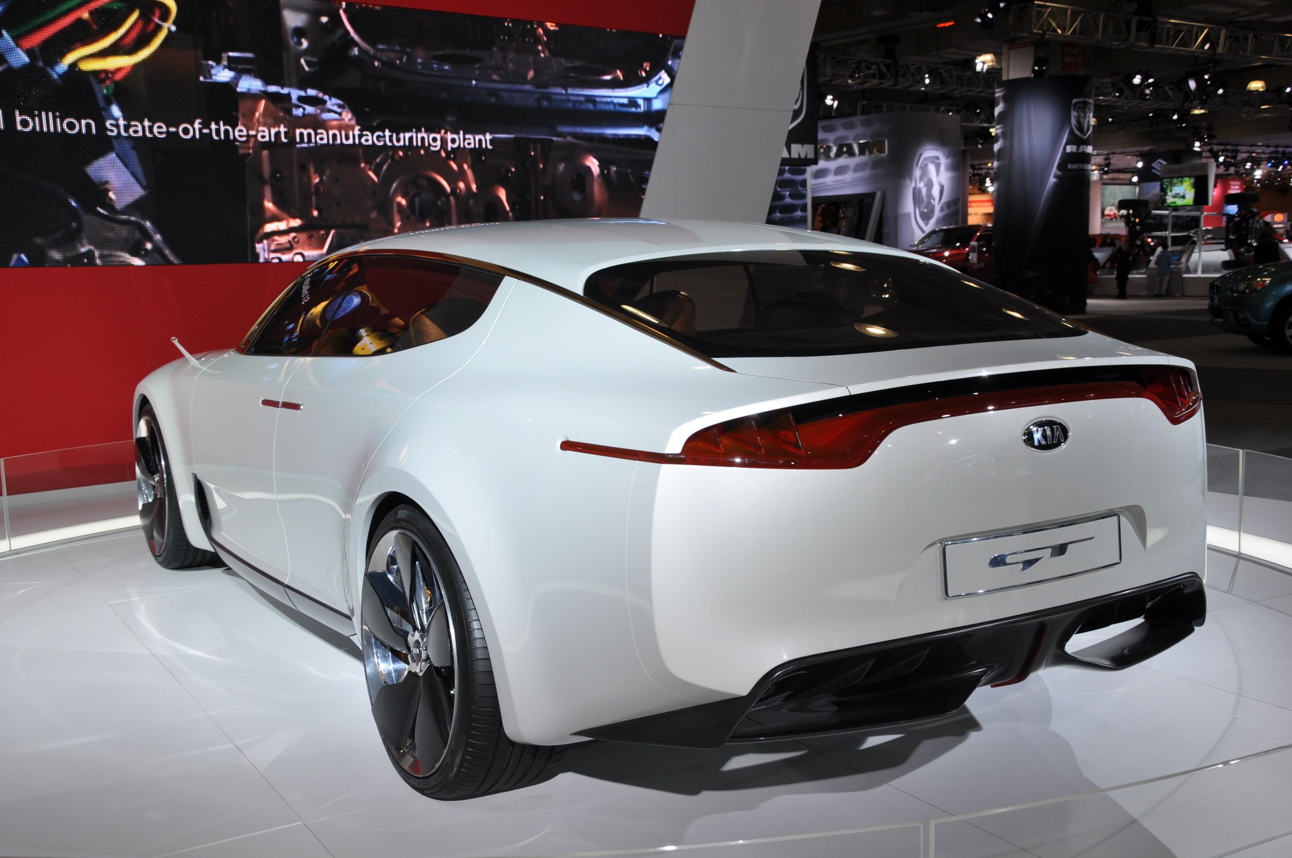 Kia GT Concept Car at the 2012 New York International Auto Show