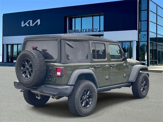 2022 Jeep Wrangler Unlimited Willys