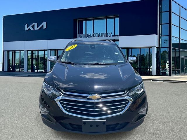 Used 2018 Chevrolet Equinox Premier with VIN 2GNAXVEV1J6214772 for sale in Monroe, NC