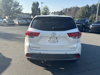 2019 Toyota Highlander LE