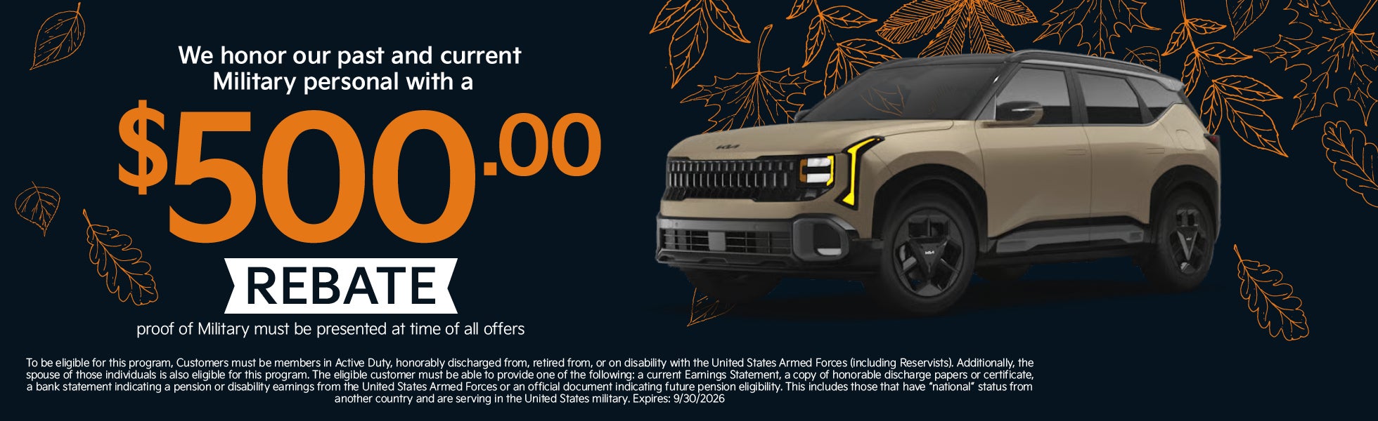 Military Incentive
